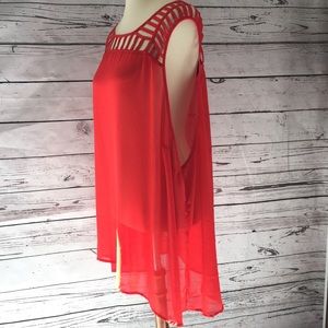 Torrid Tops Chiffonsolid Tank Top Plus Sz 5 Rn148862 Poshmark